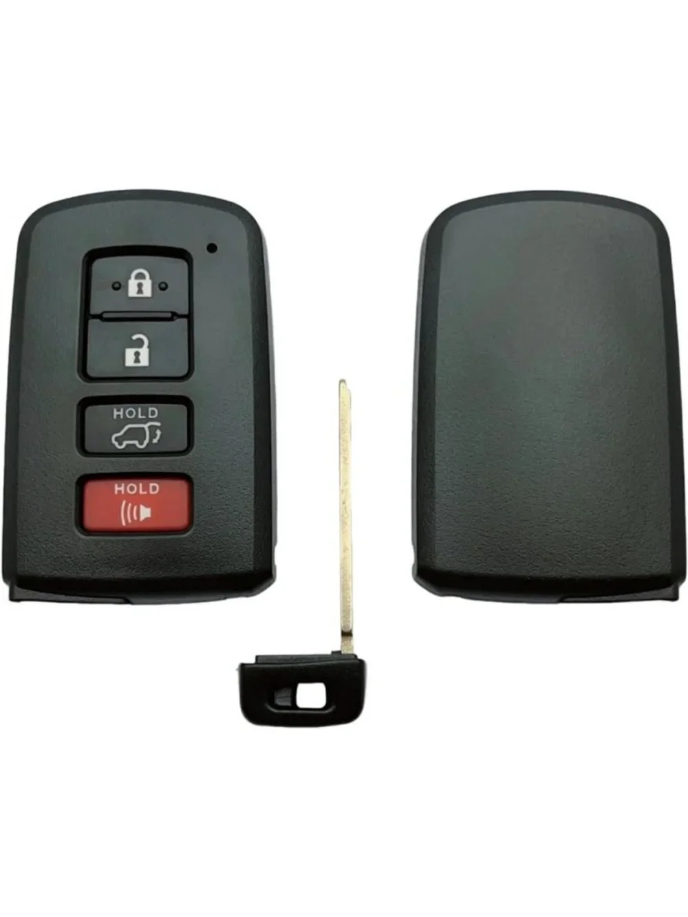 Key Fob Shell Case for Toyota RAV4, Sequoia, Highlander - Keyless Entry Cover